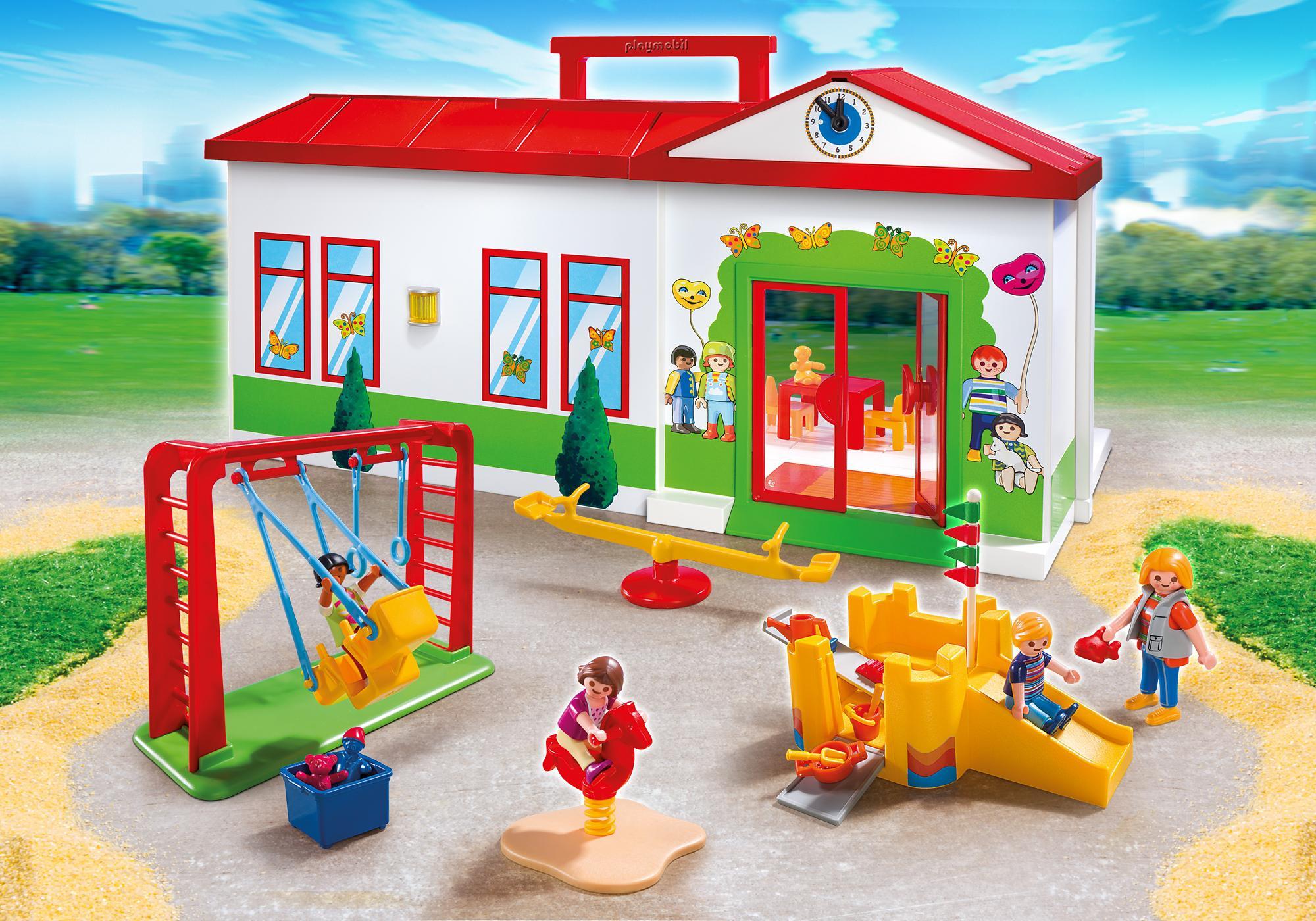 playmobil creche garderie